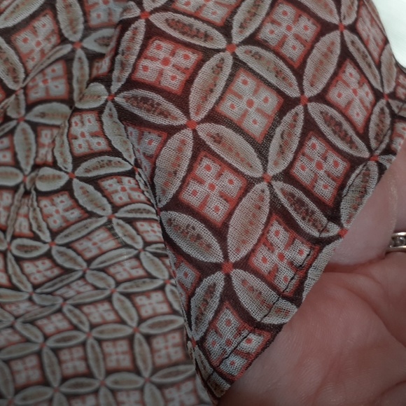 Covington womens sheer boho top size 20W - Picture 2 of 6